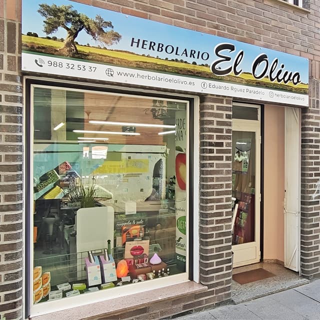 Herbolario con productos ecológicos en O Barco de Valdeorras